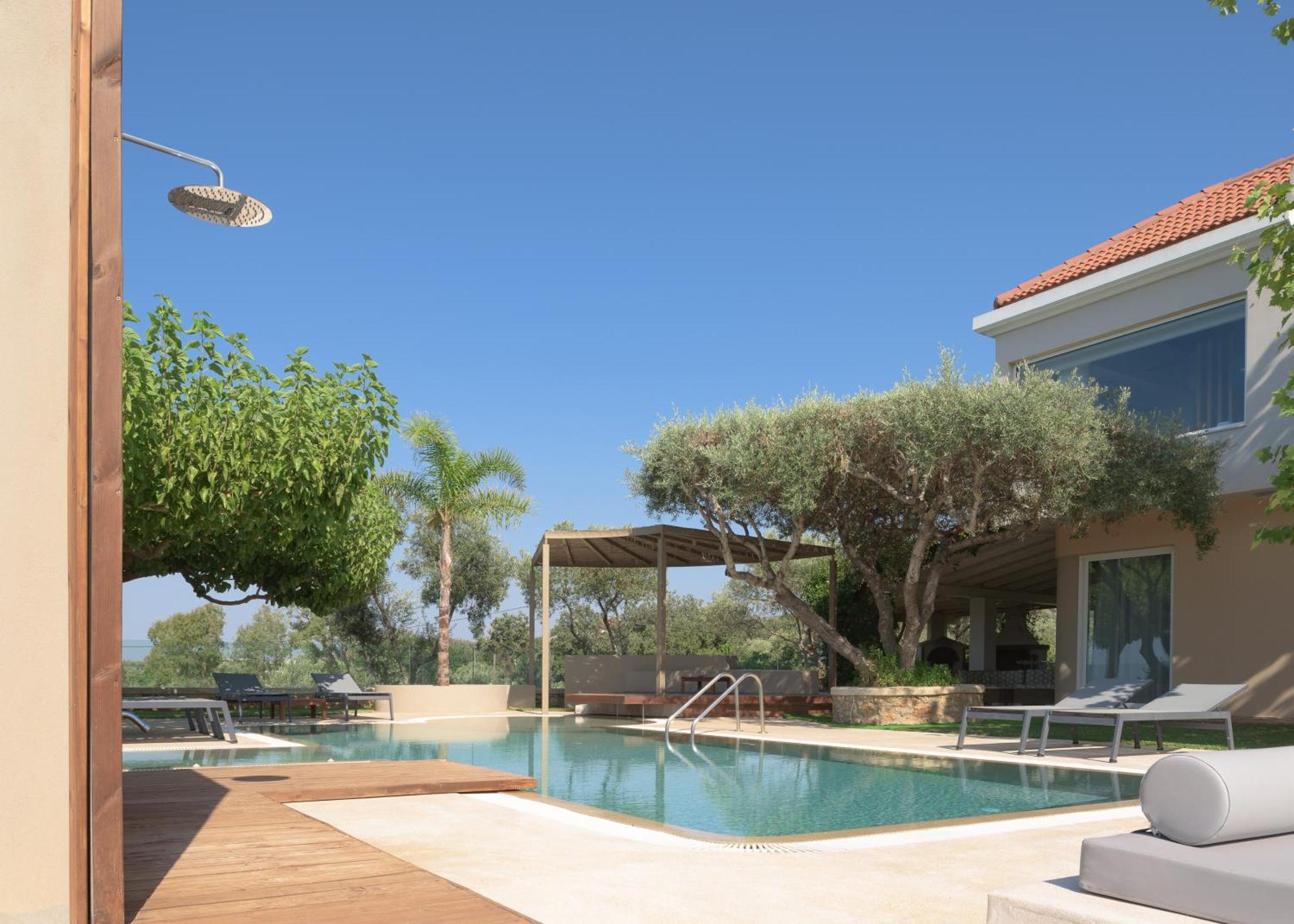Thetree Villa, With Heated Pool & Spa Whirlpool Gállos Exterior photo